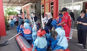 PMI Kota Depok Edukasi Mitigasi Siswa PAUD