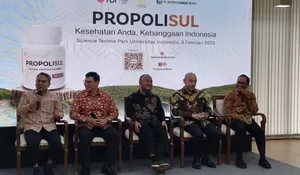 UI Luncurkan Propolisul, Inovasi Kesehatan Berbasis Propolis