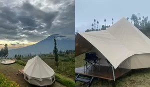 Vibes Kaya di Luar Negeri, Bisa Nikmati Sensasi Menginap di Glamping Estetik Taman Wisata Posong dengan Panorama Sunrise Terbaik!