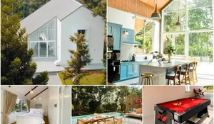 Rekomendasi Menginap dengan Suasana Tepi Sungai di Villa R Puncak, Bangunannya Mewah dan Halaman Luas Cocok Untuk Gathering!