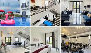 Muat Hingga Kapasitas Lebih dari 40 Orang, Menginap di Villa Meciho Super Seru dengan Billiard, Kolam Renang dan Taman Bermain Anak!