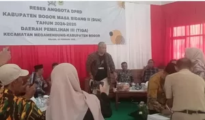 Reses DPRD Kabupaten Bogor, Warga Megamendung Tuntut Peningkatan Pembangunan Fisik