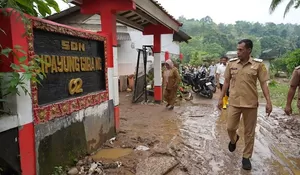 Tiga Sekolah di Bogor Terdampak Bencana : SDN Cipayung Girang 02 Paling Parah, Ini Langkah Jaro Ade 