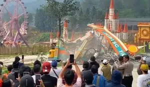 Tegas! Instruksi Dedi Mulyadi, Akhirnya Hibisc Fantasy Puncak Bogor Dibongkar 