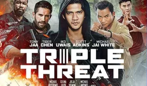 Bioskop Trans TV Malam Ini, Ada Aksi Iko Uwais Melindungi Miliarder di Film Triple Threat!