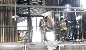 Sepuluh Karyawan Bengkel di Kota Depok Lolos dari Kebakaran, Simak Kronologisnya