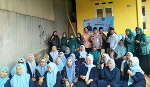 Terimakasih Cing Ikah! Sera Bantu 40 Warga Kedaung Depok