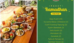 Asyiknya Bukber Ramean Khas Sunda dengan Paket 10 Orang di Lembur Kuring Cimanggis!