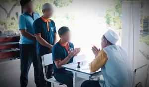 Tunaikan Kewajiban, Lapas Cibinong Fasilitasi Petugas dan Warga Binaan dalam menyalurkan Zakat Fitrah