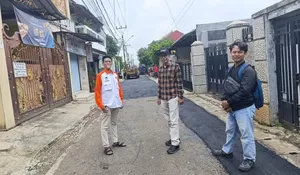 Berlubang, Jalan Situ Pitara Siwagandu Depok Ditambal 