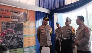Cegah Aksi Pencopetan Terhadap Pemudik, Kapolres Metro Depok Minta Anggotanya Patroli Jalan Kaki di Terminal Jatijajar
