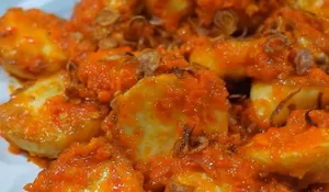 Menu Sahur Murah Meriah dan Enak dari Sisa Putih Telur! Ayo Coba Resep Balado Putih Telur Ini