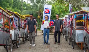 Makin Seru Berburu Takjil di Gerobak Jajanan Nusantara, Nippon Paint Sulap Tampilan Ratusan Gerobak UMKM Menjadi Lebih Menarik