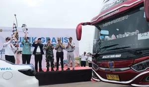 Ribuan Pemudik Asal Depok Diberangkatkan dalam Program Mudik Gratis Kemenhub 2025, Tujuannya Pulau Jawa Hingga Sumatera!