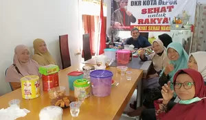 Kediaman Ketua DKR Kota Depok Silih Berganti Terima Kunjungan Masyarakat Usai Lebaran