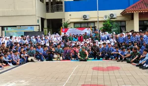Kodim Depok Berikan 989 Siswa Wawasan Kebangsaan : Dilatih Membela Negara Melalui G-TAG