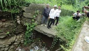 Fasilitas Irigasi Rusak, Petani di Jasinga dan Cigudeg Bogor Meradang : Begini Langkah Wabup Jaro Ade 