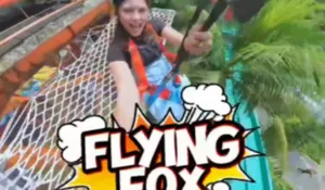 Sudah Tahu? The Jungle Bogor Punya Wahana Flying Fox Baru di Atas Kolam Renang Setinggi 12 Meter!