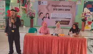 250 Orang Tua Peserta Didik SMPN 6 Depok Dibekali Ilmu Parenting
