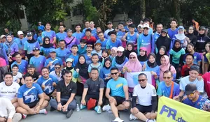 Pemkot Depok Galakan Budaya Sehat : Walikota, Kapolres, hingga Dandim Lari Pagi Bersama Komunitas Pelari