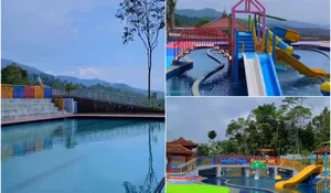 Baru di Ciamis! Bisa Berenang Sekalian Nikmati Panorama Pegunungan Indah Cuma Rp 15 Ribu Saja