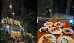 Satu-Satunya Warung Sate Puncak yang Bisa Sekalian Healing di Tengah Pepohonan Pinus, Buka 24 Jam Nonstop!