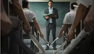 Kisah Bertahan Hidup Morgan Oey Terjebak di Dekolah Bersama Murid-Murid Brutal dalam Film Pengepungan di Bukit Duri!