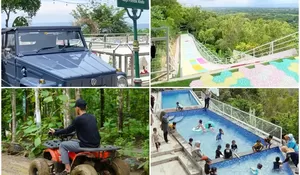 Lagi Liburan ke Jogja? Jangan Cuma ke Malioboro, Coba Main ke Kopi Puncak Rindu! Resto Ramah Anak Lengkap dengan Playground hingga Wahana Seru