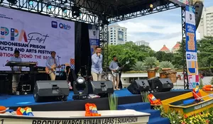 Bikin Heboh IPPA Fest 2025, Lapas Cibinong Tampilkan Tari Tradisional dan Grup Band Warga Binaan