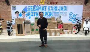 Janji Bikin Meriah Ulang Tahun ke 26 Kota Depok, Simak yang Dilakukan Dua Tokoh Fenomenal Ini