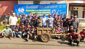 Tanpa APBD! RW1 Kelurahan Duren Mekar di Kota Depok Swadaya Normalisasi Drainase