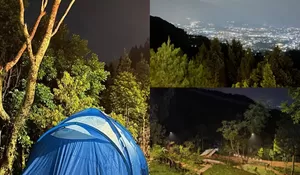 Tempat Camping Baru di Megamendung Ini Miliki Fasilitas Lengkap dengan Panorama City Light yang Indah!