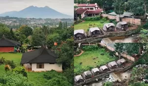 Cuma di Puncak Riverside Villa, Bisa Camping Pinggir Sungai yang Syahdu dan Gak Bikin Kantong Jebol!