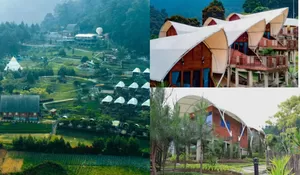 Staycation Seru di Glamping dengan Suasana Pegunungan di Wisata Alam Sevillage Puncak!