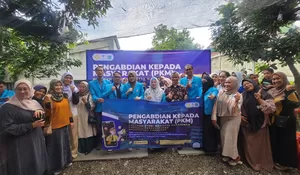 30 Pelaku UMKM Kampung Wisata 7 Muara Bojongsari Depok Disasar PKM Mahasiswa Universitas Pamulang, Ini yang Dilakukan!