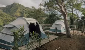 Gak Bakalan Bisa Move On Kalau Camping di Sini! Hadirkan Pesona Laut, Lembah dan Gunung Sekaligus di The Secret Camp Hill!
