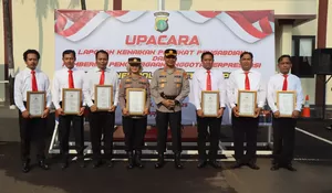 Selamat! Ungkap Kasus Narkoba, Anggota Polsek Tajur Halang Diganjar Penghargaan oleh Kapolres Metro Depok