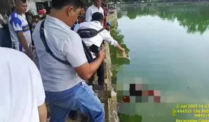 Mayat Pria Mengambang Bikin Geger Situ Citayam Depok, Awalnya Dikira Boneka