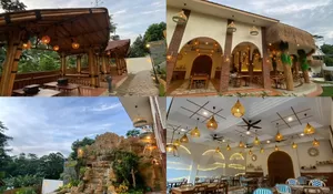 Sunzet Nusantara, Resto Cantik di Depok yang Cocok untuk Kumpul Keluarga! Hadirkan Nuansa Syahdu dengan Air Terjun Buatan