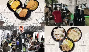 Kuliner Malam Dekat Stasiun Bogor, Warung Tendaan ala Jepang dengan Menu Katsu Jumbo!