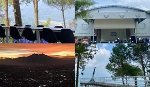 Ada Tempat Nongkrong Puncak yang Viewnya 360 Derajat Pegunungan yang Syahdu dan Indah!