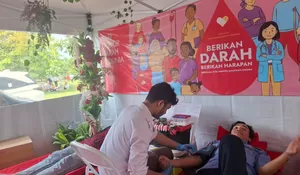 PMI Buka Layanan Donor Darah di Kabogorfest 2025