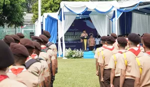 Salam Pramuka, 468 Warga Binaan Ikut Perkemahan Satya Dharma Bhakti Pemasyarakatan di Lapas Cibinong