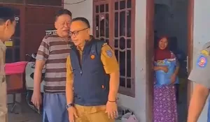 Semoga Lekas Sembuh, Lansia di Curug Depok dapat Bantuan Sembako dari GPS Bojongsari