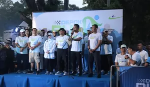 Kombes Abdul Waras Buka Depok Run Fest 2025 : Ajang Silaturahmi dan Kampanye Hidup Sehat