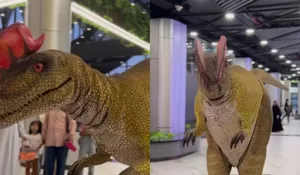 Liburan Seru dan Hemat dengan Ajak Si Kecil Berinteraksi dengan Dinosaurus Gratis di Atrium Tenth Avenue Bandung!