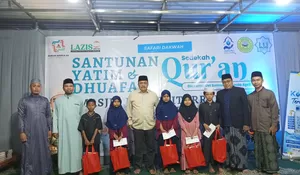 Hadirkan Ustad Solmed, RW3 Pondok Petir Kumpulkan Dana Santunan Capai Rp83 Juta