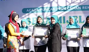 Tunjukan Keguyuban, Kelurahan Pondok Petir Terbaik Keempat di Program Sera Mijel Tingkat Kota