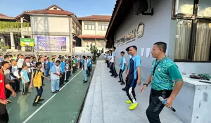 Ratusan Murid SMAN 1 Depok Senam Anak Indonesia Sehat, Ternyata Ini Tujuannya