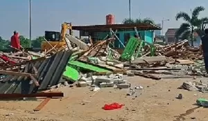 Penertiban Bangunan Liar di Jalur Pipa Gas Pertamina, Satpol PP Depok Turunkan 250 Personel